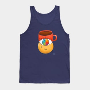 Coffee Eye Tank Top